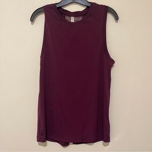 Fabletics Deep Burgundy Muscle Tee